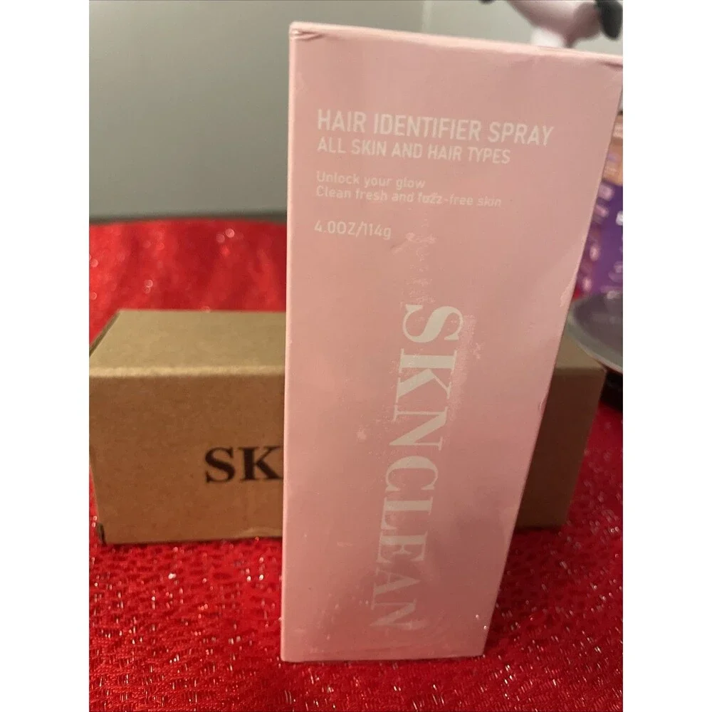 SKNCLEAN Hair Identifier Spray 4oz Sealed Professional Skin Hair Detection Spray